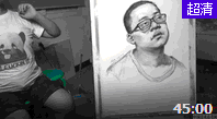 带讲解【男青年】素描头像(45分钟完整版)北京周达画室美术视频201409030102