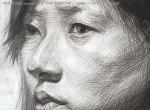 四川美术学院雕塑系,胥文武,素描头像优秀作品2015091901