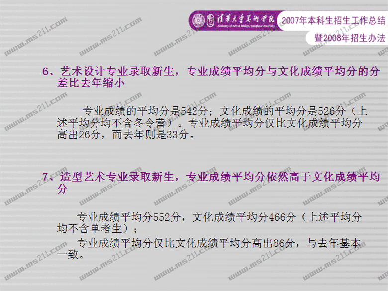 清华大学美术学院2008年招生办法（ms211独家报道）