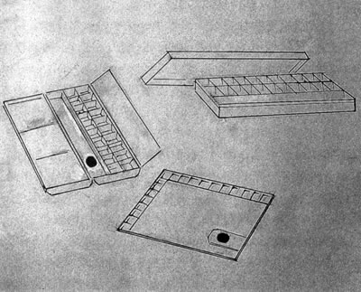 水粉画基本知识-画具