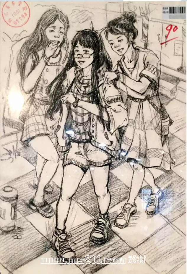 2015川美优秀试卷——速写34