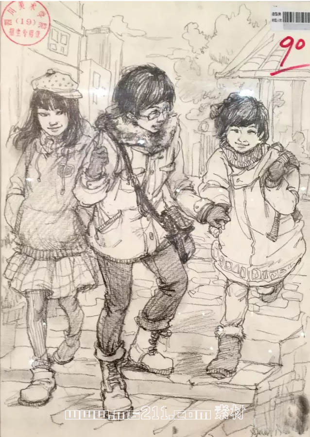 2015川美优秀试卷——速写33