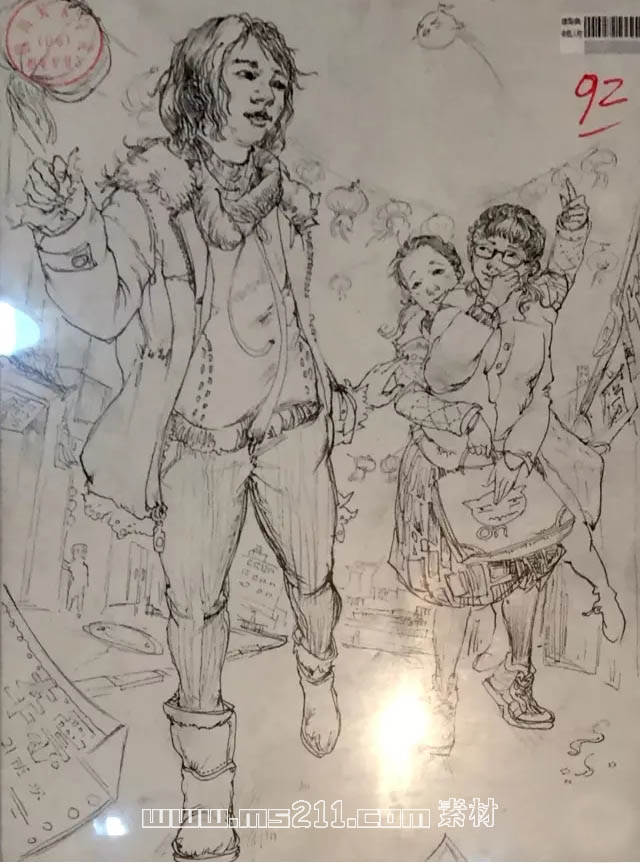 2015川美优秀试卷——速写40