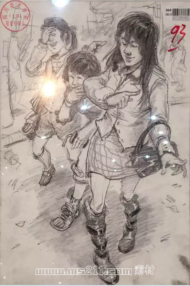 2015川美优秀试卷——速写44