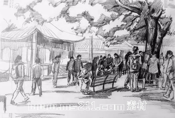 2015国美速写高分试卷18