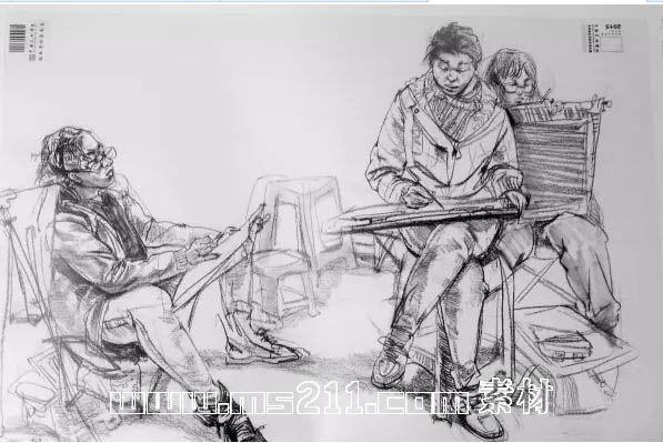 2015国美速写高分试卷28
