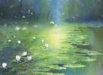 春草如有情，山中尚含绿。丨日本画家春崎干太。