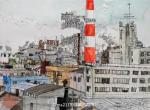 日本画家宗野纯也。