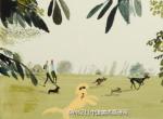 来自南非画家Kirsten Sims。