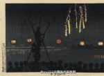 春水碧于天，画船听雨眠。丨浮世绘画家小林清亲
