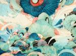 梦幻的海底世界。画家Yellena James