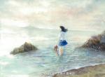 插画师山本菜月。