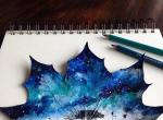 Joanna Wirazka - 插画师在枫叶上绘制的唯美插画欣赏