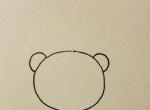 可爱的小熊猫，简单的手绘[心]