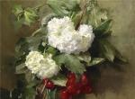 德国艺术家 Clara von Sivers (1854–1924)花卉画作