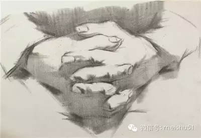 手势不好画，所以今儿个就聊聊手的详细步骤图！