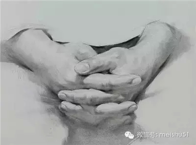 手势不好画，所以今儿个就聊聊手的详细步骤图！