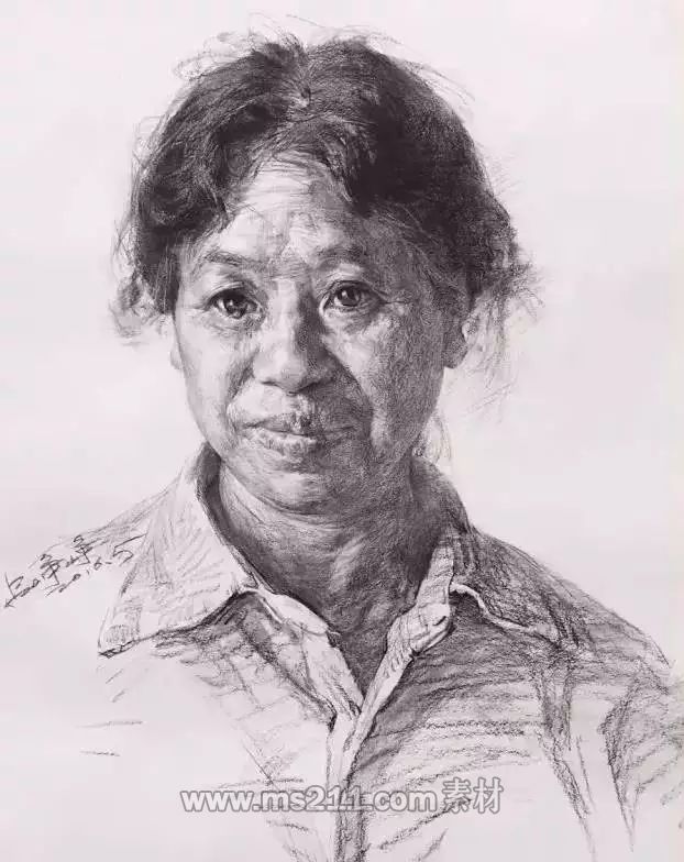 不同角度的素描头像-<a data-cke-saved-href=http://www.51meishu.com/ href=http://www.51meishu.com/ target=_blank class=infotextkey>51美术网</a>