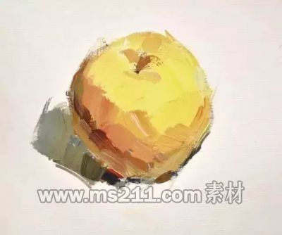 【2018美术联考必备】色彩水果静物-苹果,51美术社