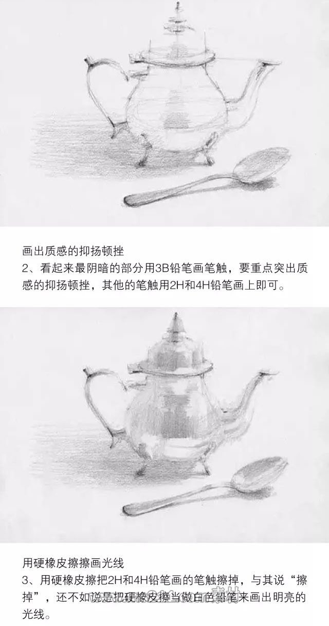 素描静物：鱼贝类物体的质感表现_05.jpg